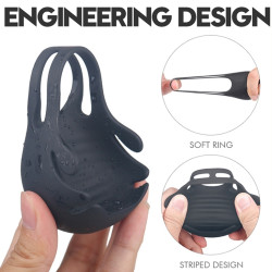 Generique Coque vibrante pour testicules Nest 9 vibrations